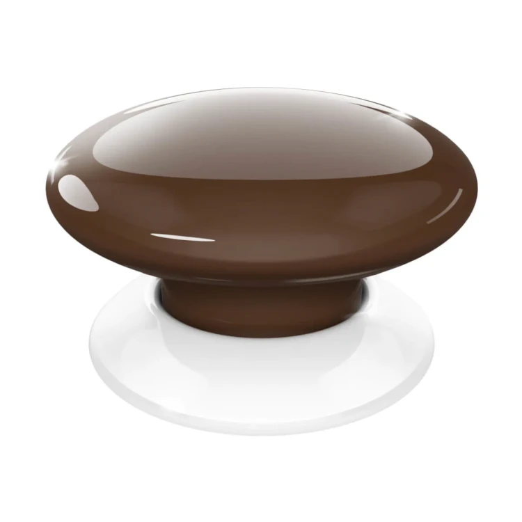 FGPB-101-7 FIBARO The Button Urządzenie umożliwia aktywowanie 6 wybranych akcji. Różne akcje mogą być aktywowane poprzez 1-5-krotne kliknięcia lub przytrzymanie wciśniętego przycisku. The Button zasilany jest bateryjnie