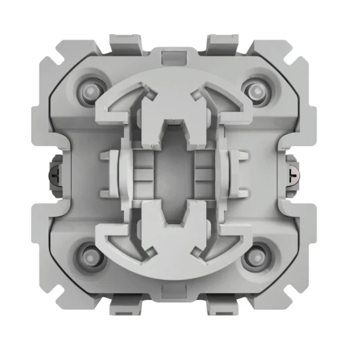 FG-WDSEU221-AS-8001 FIBARO Walli Switch Unit to inteligentny włącznik używany w układzie z jednym lub dwoma obciążeniami sterowanymi niezależnie. Pasuje do frontu FIBARO Walli oraz frontów innych producentów: GIRA, Legrand, Schneider