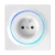 FGWOE-011 FIBARO Walli Outlet typ E Biały to inteligentne gniazdko elektryczne przeznaczone do sterowania urządzeniami elektrycznymi przez sieć Z-Wave
