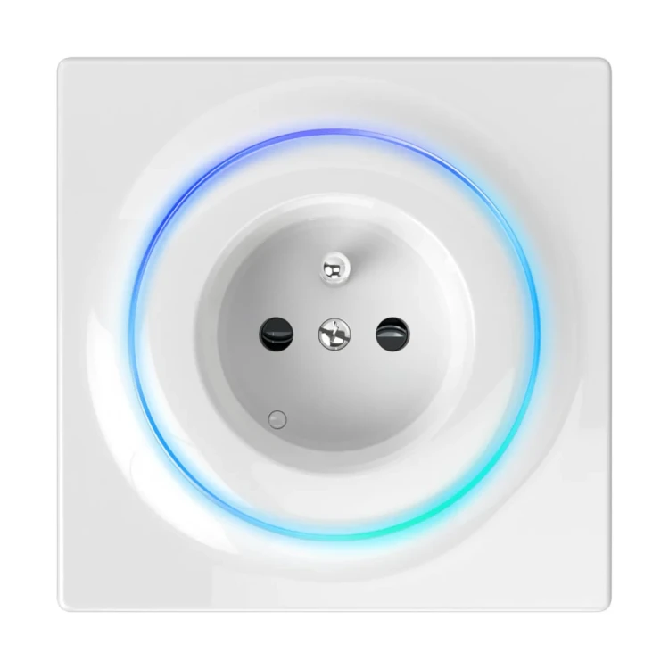 FGWOE-011 FIBARO Walli Outlet typ E Biały to inteligentne gniazdko elektryczne przeznaczone do sterowania urządzeniami elektrycznymi przez sieć Z-Wave