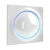 FGWDEU-111 FIBARO Walli Dimmer Biały to inteligentny ściemniacz ścienny przeznaczony do sterowania źródłem światła za pośrednictwem sieci Z-Wave. Mierzy moc czynną i energię zużywaną przez kontrolowane obciążenie