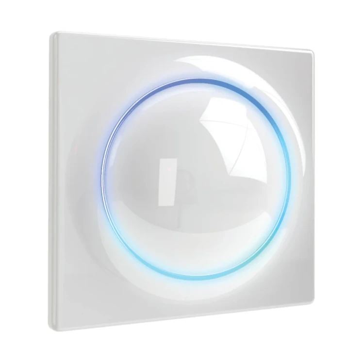 FGWDEU-111 FIBARO Walli Dimmer Biały to inteligentny ściemniacz ścienny przeznaczony do sterowania źródłem światła za pośrednictwem sieci Z-Wave. Mierzy moc czynną i energię zużywaną przez kontrolowane obciążenie