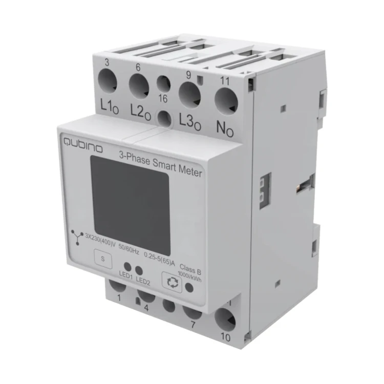 3 Phase Smart Meter Qubino 3-fazowy miernik zużycia energii elektrycznej