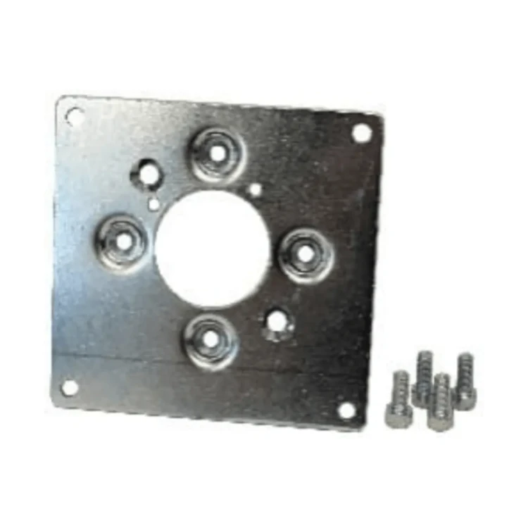 ASK33.3 Płyta montażowa do siłowników SQM5.. (tylko z trzpieniem AGA58.5) i zaworów VKP40.. oraz klap VKF10.., VKF11.., VKG..