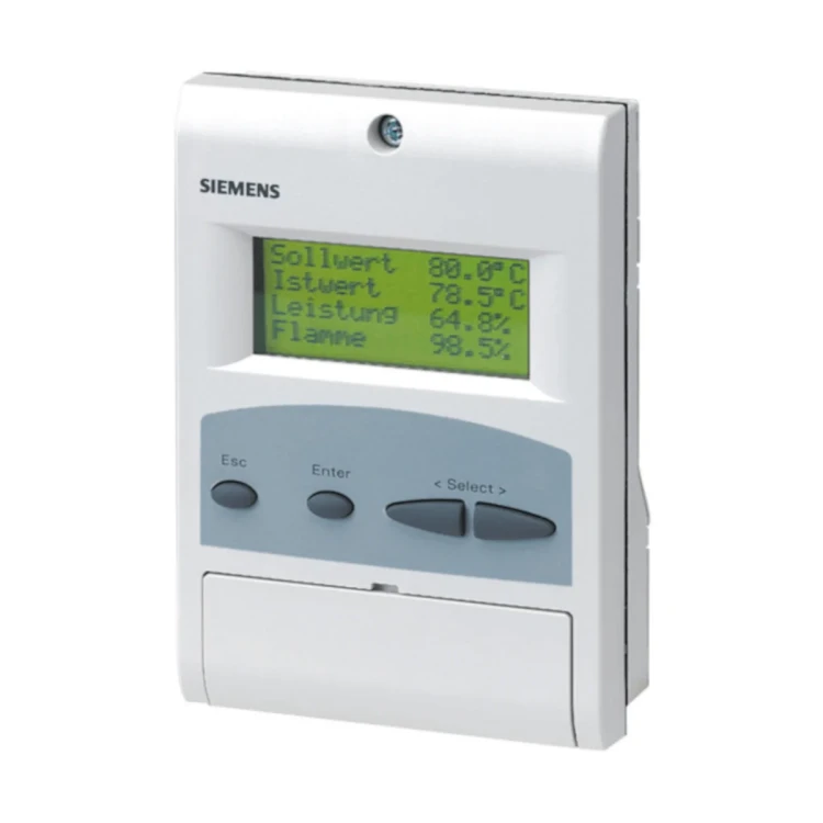 AZL52.01B1 Panel operatorski do systemów zarządzania palnikiem LMV5.., interfejs Modbus, języki: EN, PL, HU, CS, HR, SI