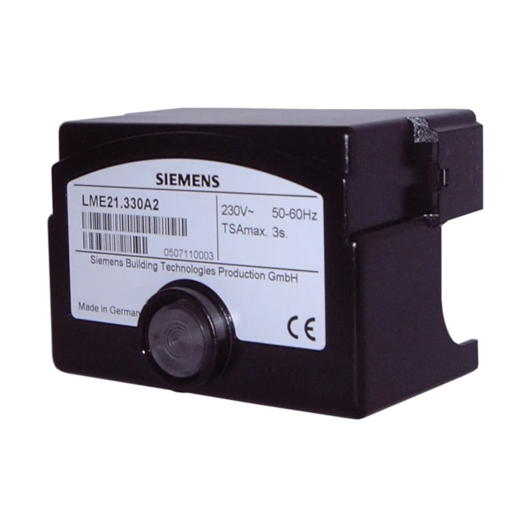 LME21.230C2 Sterownik palnika gazowego do pracy przerywanej, przewietrzanie wstępne 20s, czas bezpieczeństwa 3s, zastosowanie palniki nadmuchowe, 2-stopniowe