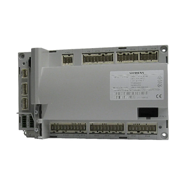 LMV27.100A2 Mikroprocesorowy sterownik do palnika gazowego lub olejowego, pracy przerywanej, elektroniczna regulacja proporcji paliwa i powietrza, maksymalnie 2 siłowniki, kontrola szczelności zaworów gazowych, interfejs Modbus