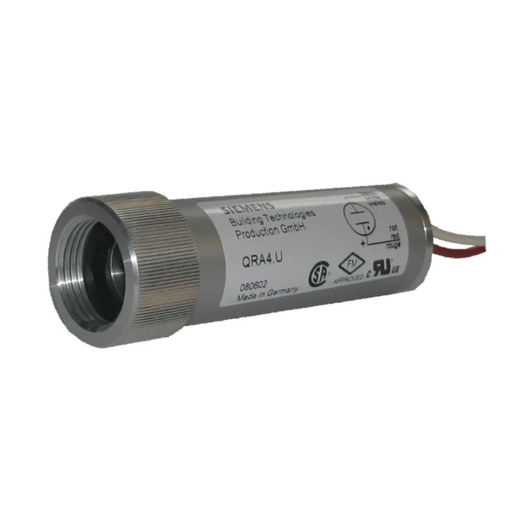QRA4M.U Czujnik płomienia UV, wysoka czułość, czołowy, przyłącze gwintowe 3/4″ - 14 NPSM
