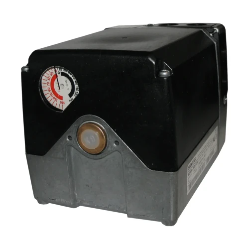 SQM53.489A2 Siłownik do przepustnic powietrza i zaworów palników olejowych lub gazowych, z silnikiem rewersyjnym, czas przebiegu 30s, 25Nm, trzpień kwadrat 12mm