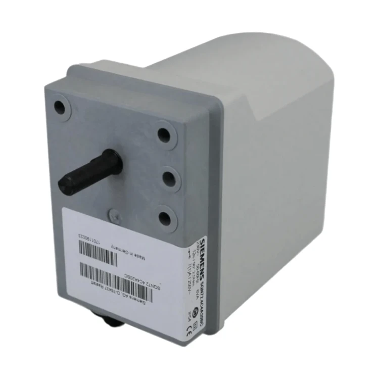 SQN72.4A4A20 Siłownik do przepustnic powietrza i zaworów palników olejowych lub gazowych, silnik rewersyjny, czas przebiegu 12s, 2,5Nm, do LME22.. (zamawiany po 16 szt.)