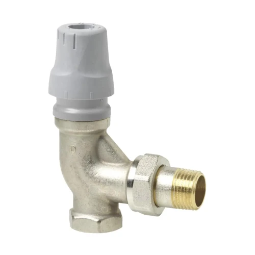 VPE215A-135 Zawór grzejnikowy PICV gwintowany kątowy, DN15, przepływ 20..135l/h, przyłącza Rp/R 1/2″, współpracuje z STA.. STP.. SSA.. SUA21/3.. SFA../18 RTN..