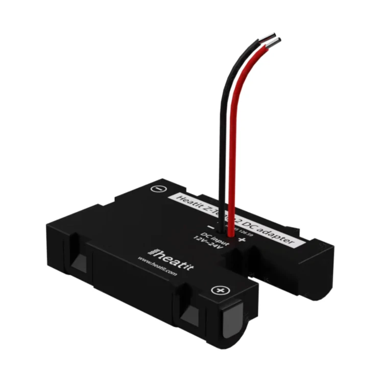 Heatit Z-Temp2 DC Adapter - Adapter zasilania do termostatów Z-Temp2