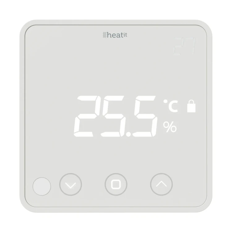 Heatit Z-Temp2 Bezprzewodowy termostat, kolor biały, Z-WAVE