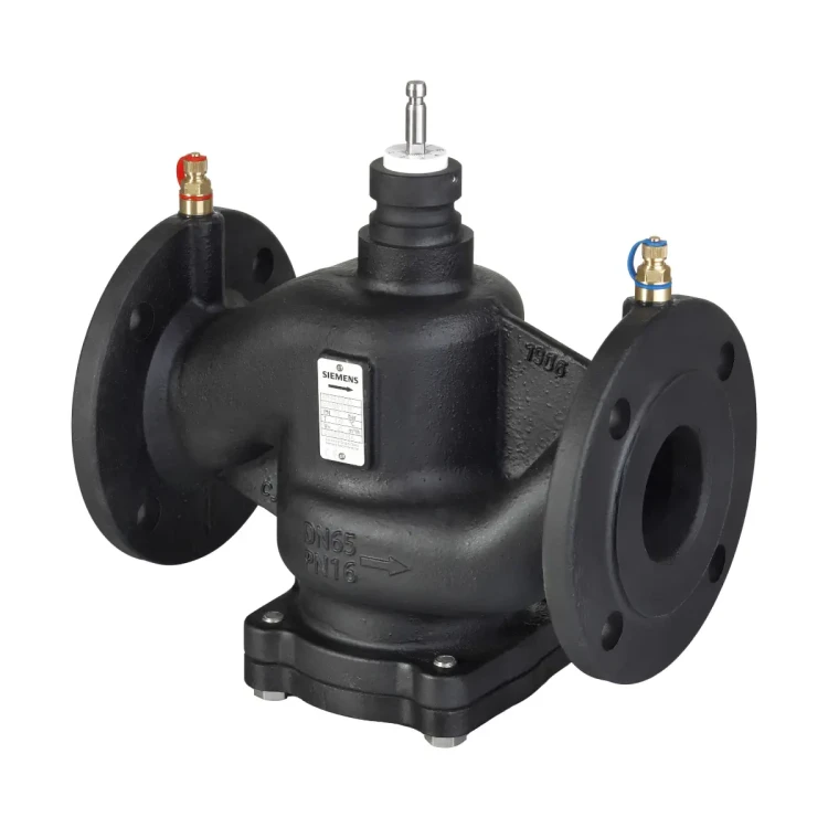 VPF54.150F150 Zawór PICV kołnierzowy z żeliwa, PN25, DN150, V100 150 [m3/h], współpracuje z SAV..P.., SQV..P..