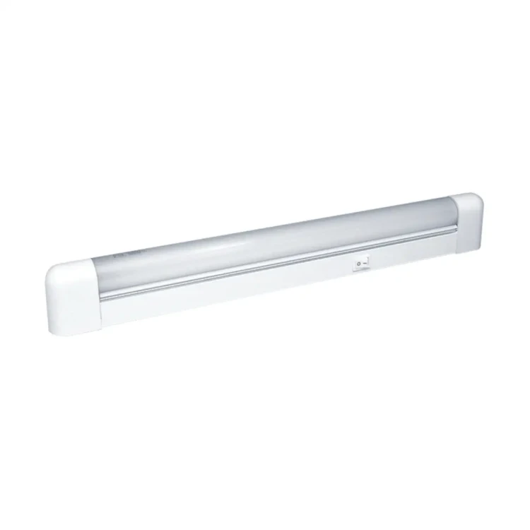 LAMP3012-18W lampa do rozdzielnicy elektrycznej, świetlówka T8, 230[V] AC, 50 [Hz], 18 [W], obudowa plastikowa, biała, IP20
