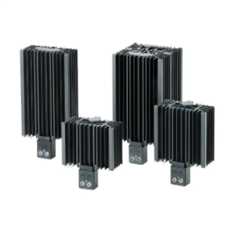 SHT50HP Grzejnik 50 W przyłącze 2-polowe 110-250V, plastikowy klips na szynę DIN