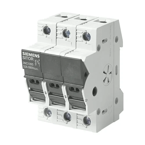 3NC1093  SITOR rozłącznik bezpiecznikowy 3P 10x38, do 32 A, 690 V AC