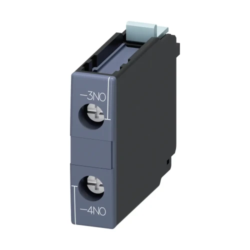 3RH1921-1CA10 Styk pomocniczy, montaż czołowy, 1 zestyk zwierny, przyłącze śrubowe, do styczników 3RT1