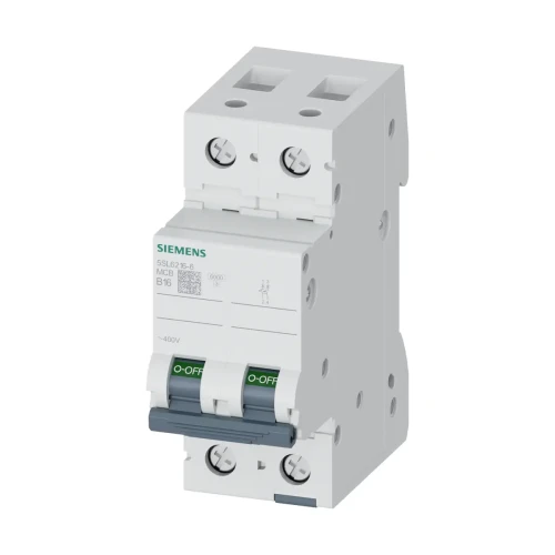 5SL6216-6 Wyłącznik nadprądowy SENTRON, 400V, 6KA, 2-bieguny, B 16A