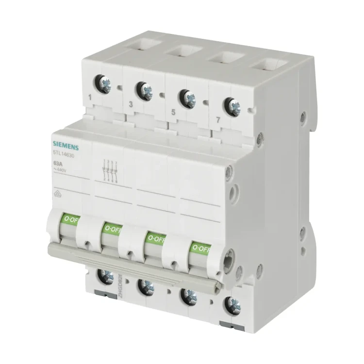 5TL1492-0 Rozłącznik izolacyjny modułowy, 125A, 400V AC, 4P