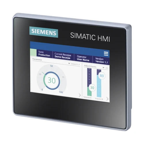 6AV2123-3DB32-0AW0 SIMATIC HMI MTP400, Unified Basic Panel, dotykowy, 4" widescreen TFT, 16 millionów kolorów, PROFINET, konfiguracja w WinCC Unified Basic V18 Update 3