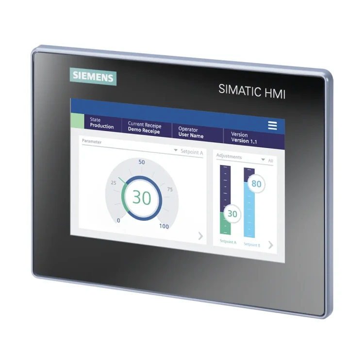 6AV2123-3GB32-0AW0 SIMATIC HMI MTP700, Unified Basic Panel, dotykowy, 7" widescreen TFT, 16 millionów kolorów, PROFINET, konfiguracja w WinCC Unified Basic V18 Update 3