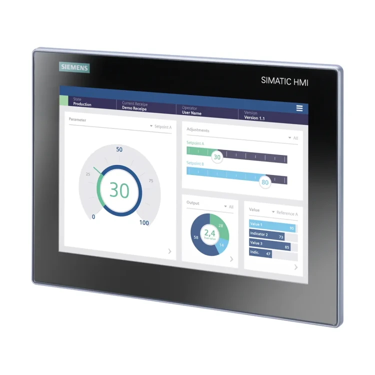 6AV2123-3MB32-0AW0 SIMATIC HMI MTP1200, Unified Basic Panel, dotykowy, 12" widescreen TFT, 16 millionów kolorów, PROFINET, konfiguracja w WinCC Unified Basic V18 Update 3