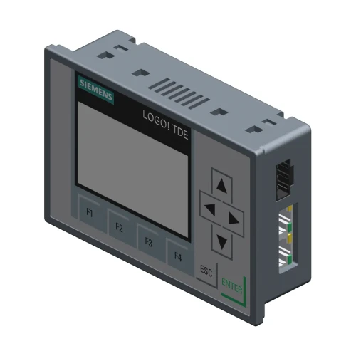 6AG1055-4MH08-2BA1 SIPLUS LOGO! TDE Panel operatora z wyświetlaczem tekstowym, 6 lini tekstu, 3 kolory tła, 2 porty Ethernet, dla LOGO! 8, powłoka ochronna, -25…+60 °C, załączanie od -20 °C