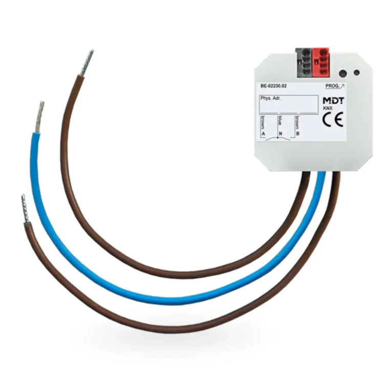 BE-02230.02 KNX interfejs uniwersalny 2-kanałowy, podtynkowy, wejścia 230 V AC