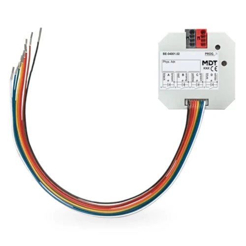 BE-04001.02 KNX interfejs uniwersalny 4-kanałowy, podtynkowy, wersja bezpotencjałowa