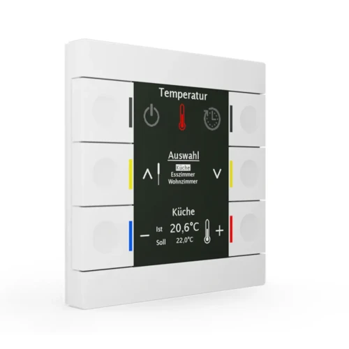 BE-BZS86.01 KNX centralna jednostka sterująca Smart 86 z kolorowym wyświetlaczem, tworzywo, biały (Pure White) połysk
