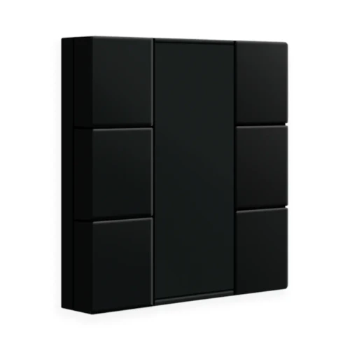 BE-TA550606.02 KNX przycisk 55 6-krotny, czarny mat