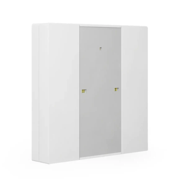 BE-TA55P2.02 KNX przycisk Plus 55 2-krotny, biały (Pure White) mat