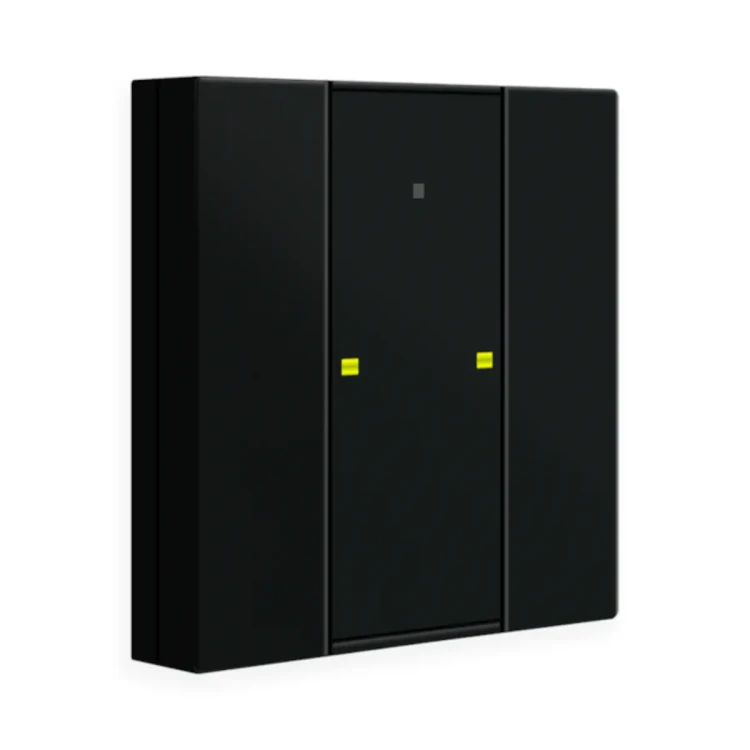 BE-TA55P206.02 KNX przycisk Plus 55 2-krotny, czarny mat