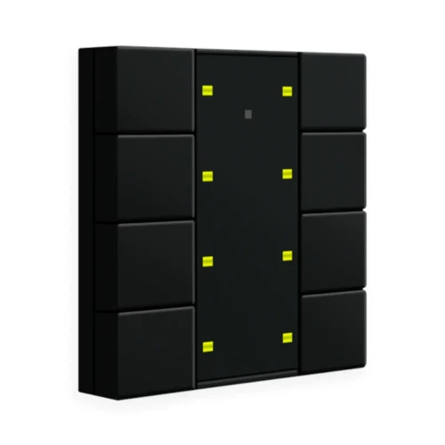 BE-TA55T806.02 KNX przycisk Plus TS 55 8-krotny, czarny mat