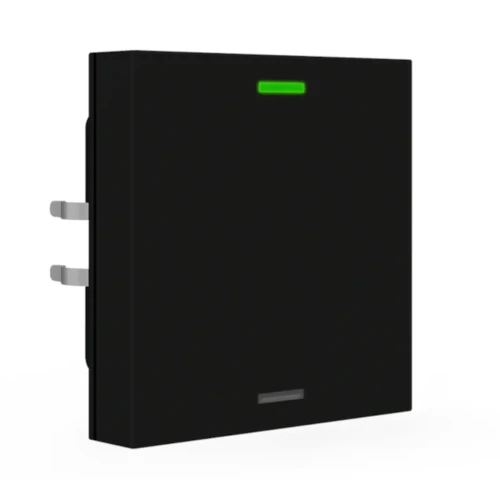 BE-TAL550106.01 KNX przycisk Light 55 1-krotny, RGBW, neutralny, czarny mat