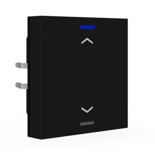 BE-TAL550106.A1 KNX przycisk Light 55 1-krotny, RGBW, żaluzje, czarny mat