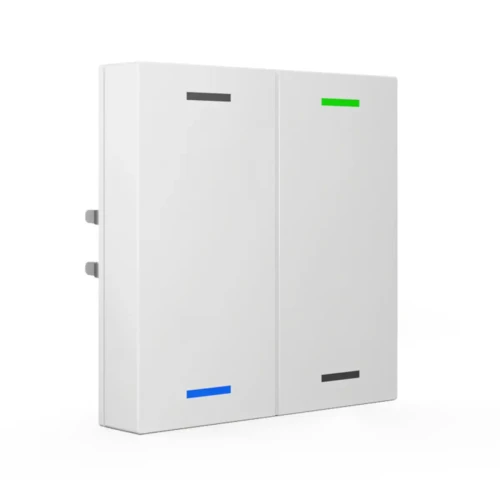 BE-TAL5502.01 KNX przycisk Light 55 2-krotny, RGBW, neutralny, biały (Pure White) połysk
