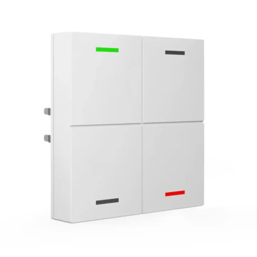 BE-TAL5504.01 KNX przycisk Light 55 4-krotny, RGBW, neutralny, biały (Pure White) połysk