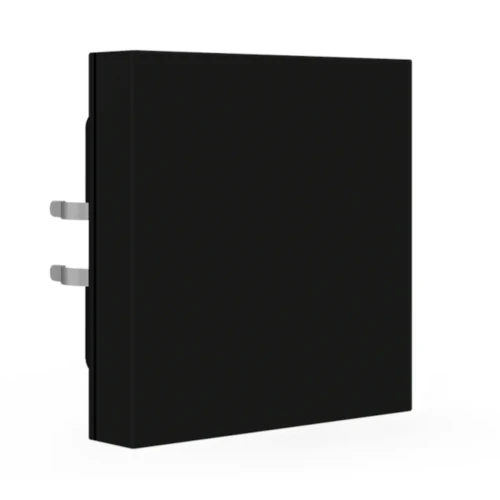 BE-TAL55B106.01 KNX przycisk Light 55 Basic 1-krotny, neutralny, czarny mat