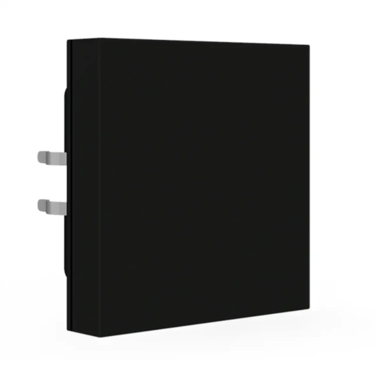 BE-TAL55B106.01 KNX przycisk Light 55 Basic 1-krotny, neutralny, czarny mat