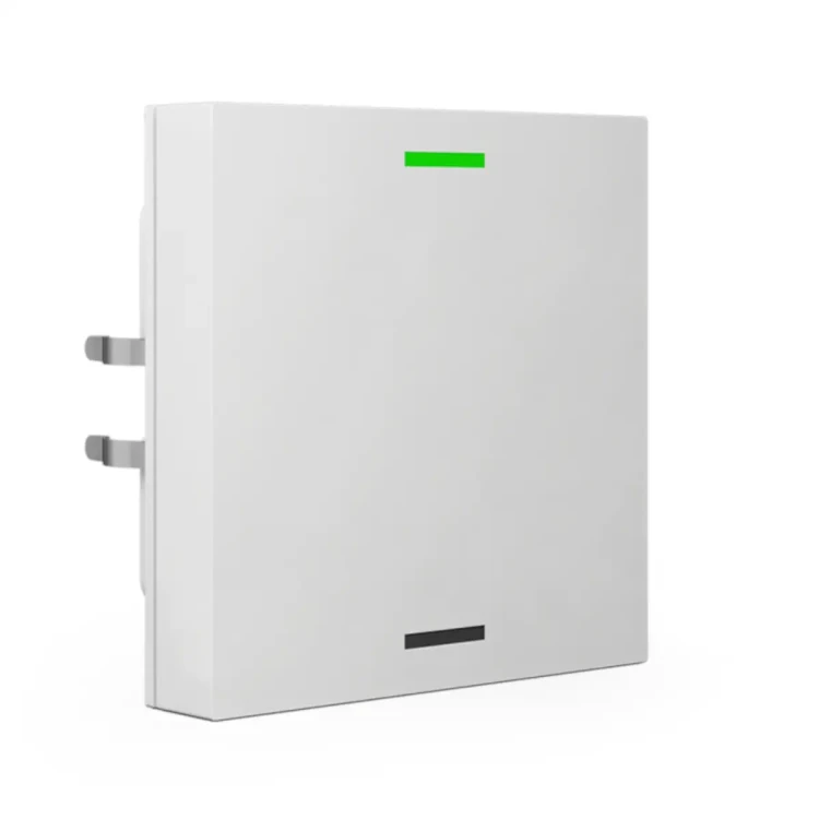 BE-TAL55T1.01 KNX przycisk Light 55 1-krotny, RGBW, neutralny, z czujnikiem temperatury, biały (Pure White) połysk
