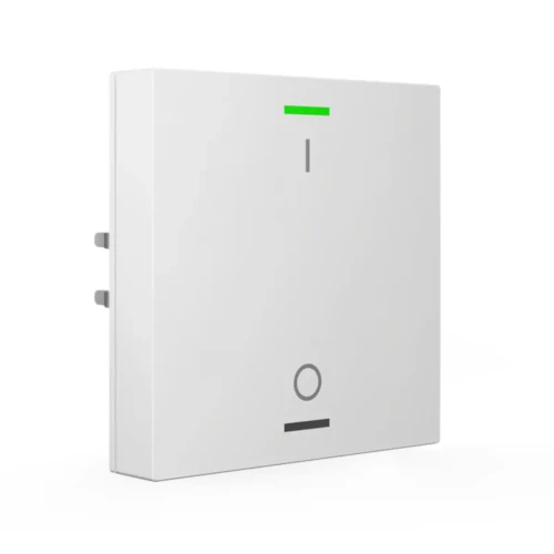BE-TAL55T1.B1 KNX przycisk Light 55 1-krotny, RGBW, przełącznik, z czujnikiem temperatury, biały (Pure White) połysk