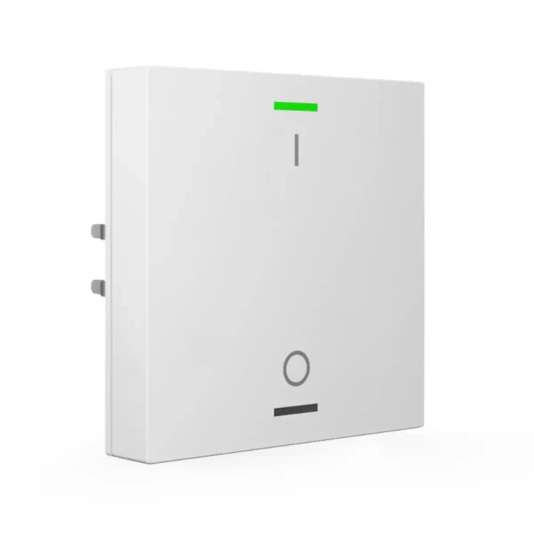 BE-TAL55T1.B1 KNX przycisk Light 55 1-krotny, RGBW, przełącznik, z czujnikiem temperatury, biały (Pure White) połysk