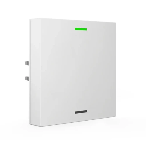 BE-TAL63T1.01 KNX przycisk Light 63 1-krotny, RGBW, neutralny, z czujnikiem temperatury, biały studyjny (studio white) połysk