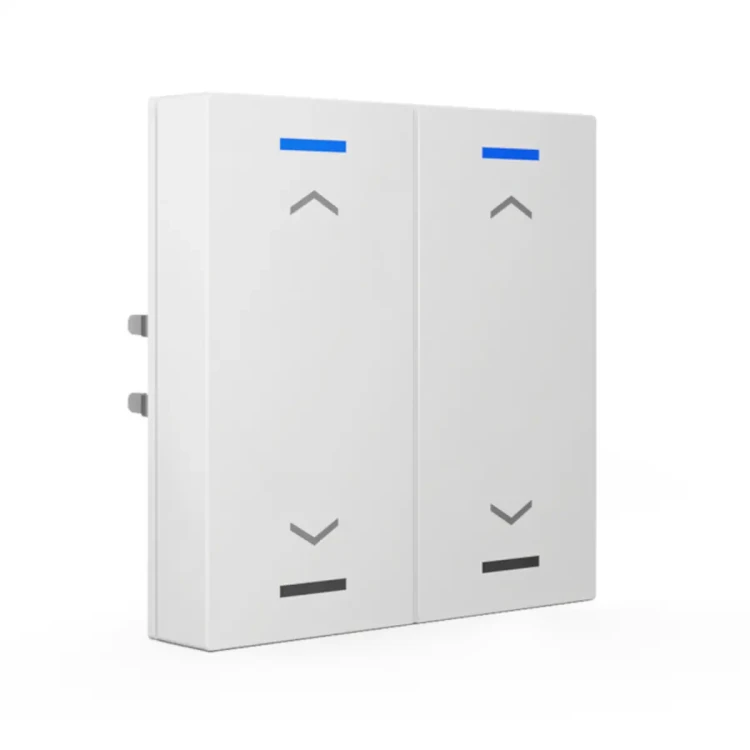 BE-TAL63T2.A1 KNX przycisk Light 63 2-krotny, RGBW, żaluzje, z czujnikiem temperatury, biały studyjny (studio white) połysk