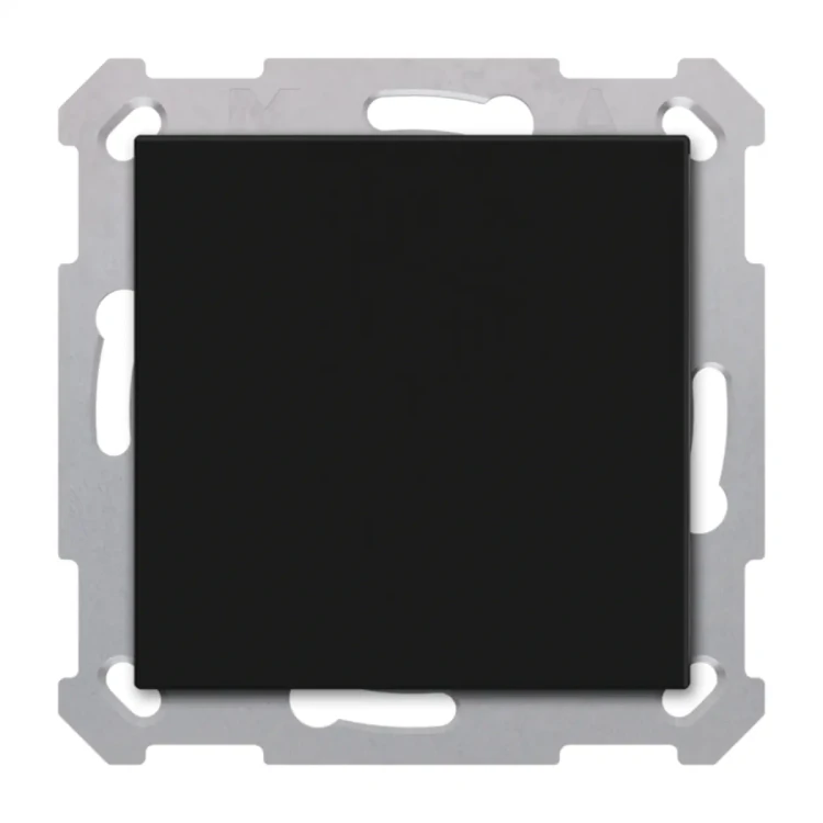 RF-TAL55B106.01S KNX RF+ przycisk Light 55 Basic 1-krotny, TS, neutralny, czarny mat, z funkcją Secure