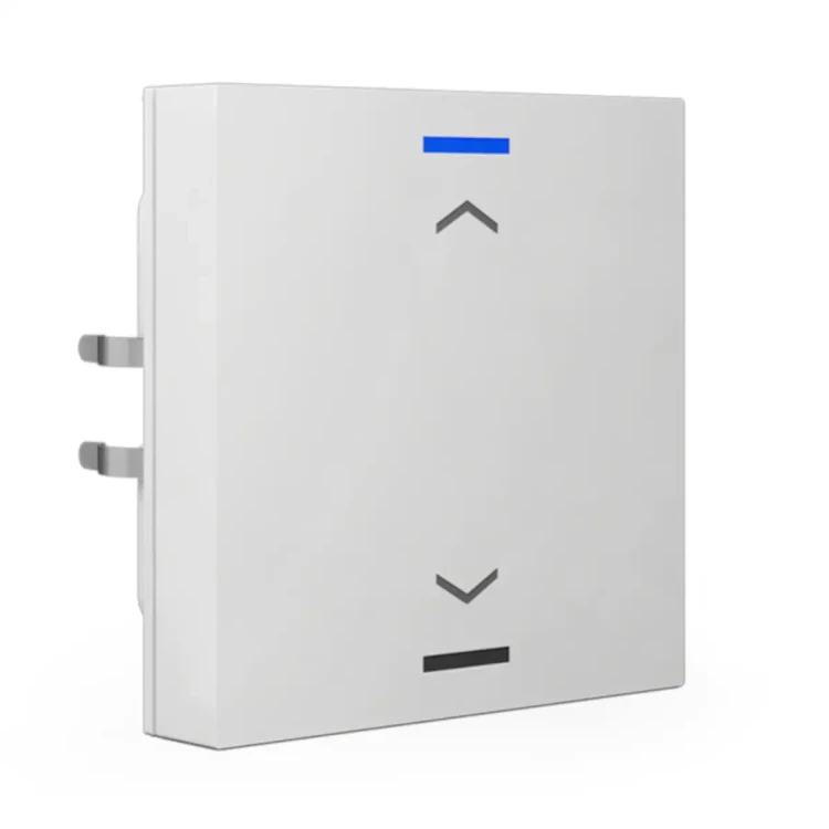 RF-TAL55T102.A1S KNX RF+ przycisk Light 55 1-krotny, RGBW, TS, żaluzje, biały (Pure White) połysk, z funkcją Secure