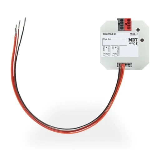 SCN-RT2UP.01 KNX regulator/czujnik temperatury 2-kanałowy, podtynkowy