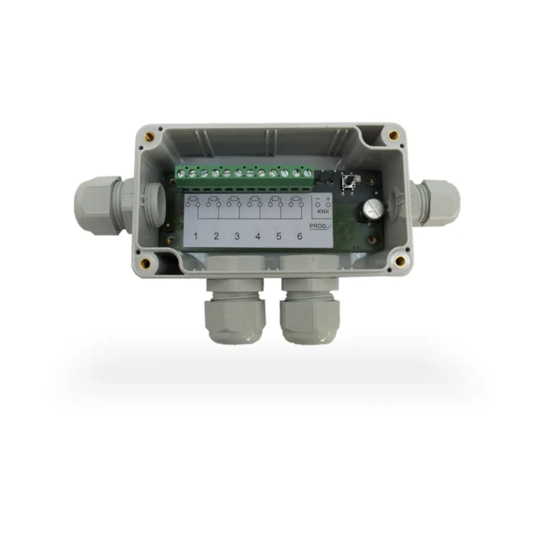 SCN-RT6AP.01 KNX regulator/czujnik temperatury 6-kanałowy, natynkowy
